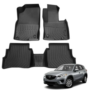 Orealauto �}�c�_ Mazda CX-5 ��p �t���A�}�b�g �Z�b�g �h�� 3D �u���b�N 3P�Z�b�g TPE�ގ� �J�[�}�b�g �Ԏ�ʐ�p�݌v �p�[�c