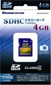 �n�M�����V�X�R�� SDHC�J�[�h 4GB CLASS4�Ή� T�V���[�Y HPC-SDH4GT4C