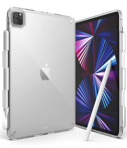 �yRingke�ziPad Pro 11 �P�[�X FUSION 2022/2021/2020 ��4/3/2����Ή� �X�g���b�v�z�[���t�� TPU+�|���J�[�{�l�[�g�n�C�u���b�h �ČRMIL�K�i�擾 �^�u���b�g�P�[�X Apple Pencil �[�d�Ή� - C