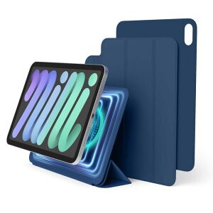 �yelago�z iPad Mini 6 2021 �Ή� �P�[�X �J�o�[ ���̓}�O�l�b�g�� �p�x�����\ �X�^���h Apple Pencil 2 �[�d�\ �z���_�[�t / 2�i�K�p�x�ύX �w�ʕی� �}�O�l�b�g�X�^���h [ iPadmini6 �A�C�p�b�g�~�j