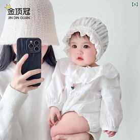 ベビー帽子 女の子 春秋 通気性 レース プリンセス 宮廷風 UVカット 小月齢 新生児 保暖 かわいい 日よけ 外出用 軽量