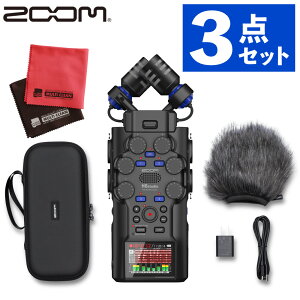 ZOOM H6studio �n���f�B���R�[�_�[ �� �Y�[�� APH-6st ��p�A�N�Z�T���p�b�N �� �}�C�N���t�@�C�o�[�N���X �Z�b�g�y3�_�Z�b�g�z�i.QL�j