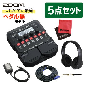 ZOOM �Y�[�� �}���`�G�t�F�N�^�[ G1 FOUR �w�b�h�z���t�� 5�_�Z�b�g �M�^�[ �G�t�F�N�^�[ DTM ���y���� ��� �h�����}�V�� ���[�p�[�i���b�s���O�s�j�i.QL�j