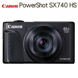 Lm fW^J PowerShot SX740 HS ubN p[Vbg w40{Y[ 4K Wi-FiΉ 2030f (Canon Lm)i.QLj