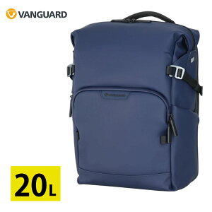 VANGUARD �o���K�[�h VEO LITE B20L NV �l�C�r�[ �e��20L �J�����o�b�O �o�b�N�p�b�N �����b�N �@�� ���[ �i���b�s���O�s�j�i.QL�j