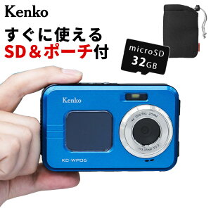 �imicroSD�J�[�h���|�[�`�t���j�P���R�[ �f�W�^���J���� KC-WP06 KCWP06 �h�� �J���� �R���p�N�g �����B�e IPX8 ���[3.5m �h�o IP5X �^�C�����v�X ����i.QL�j