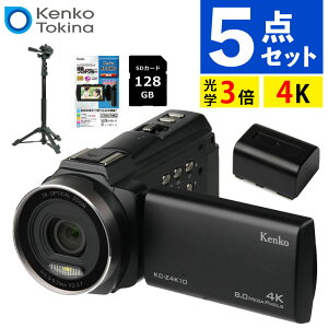 �P���R�[ �r�f�I�J���� 4K ���^ KC-Z4K10 �O�r�Ή� �����Ԙ^�� ��U��␳ ���掿 �f�W�^���r�f�I�J���� �o�b�e���[�t�� �^���� YouTube �B�e �P�[�X�t�� �Z�b�g�i���b�s���O�s�j�i���r���[��