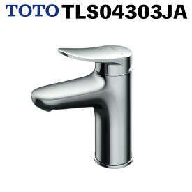 TOTO 洗面所水栓 台付1穴・エコシングル ワンプッシュなし TLS04303JA（ラッピング不可）（.QL）