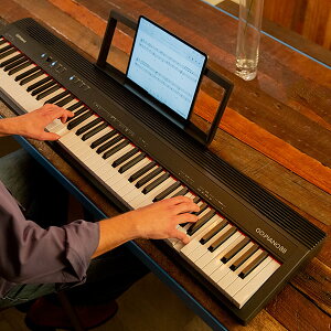 【代引不可】 キーボード 電子ピアノ 88鍵 ローランド GO:PIANO GO-88P 持ち運びやすい 軽量 コンパクト 省スペース Bluetooth スマホ接続 Roland 初心者から上級者まで （ラッピング不可）（みつはぴ
