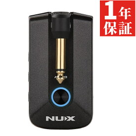 NUX Mighty Plug Pro MP-3 ヘッドフォンアンプ ギター用 ベース用 Amp Modeling Amplug Bluetooth対応 高音質 静かな練習 エフェクト内蔵 USB接続 ライブストリーミング対応 ポータブル ギタリスト向けアクセサリー（みつはぴ）