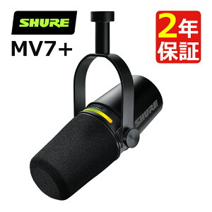 SHURE MV7+-K-J |bhLXg}CNz (ubN) XLR/USB-CibsOsji.QLj