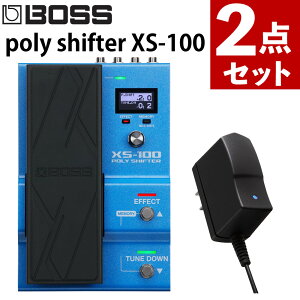 BOSS XS-100 GUITAR EFFCTS& ボス アダプター PSA-100S2 ギター ベース用エフェクター poly shifter (ラッピング不可)(.QL)ター XS-100 GUITAR EFFCTS& BOSS アダプター PSA-100S2 ギター ベース用エフェクター p