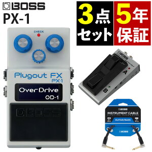 �{�X �R���p�N�g�y�_�� PX-1 �� �t�b�g�X�C�b�` FS-7 �� �p�b�`�P�[�u�� BIC-PC Instrument Cable BOSS�i���b�s���O�s�j�i.QL�j