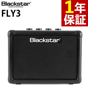Blackstar FLY3 �R���p�N�g �M�^�[�A���v �u���b�N�X�^�[ ������K�ɍœK �|�[�^�u�� �X�s�[�J�[ �o�b�e���[ �d�r�쓮 �i���b�s���O�s�j�i.QL�j