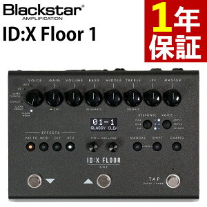 �u���b�N�X�^�[ �M�^�[ �x�[�X �}���`�G�t�F�N�^�[ DSP���f���[ ID:X Floor 1 Blackstar ���f�����O �t���A�^�C�v�i���b�s���O�s�j