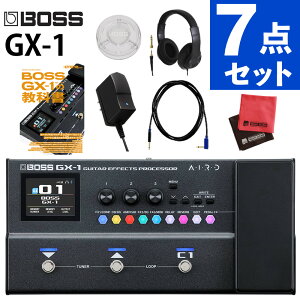 BOSS GX-1 �}���`�G�t�F�N�^�[ & PSA-100S2 & VOX VGS-30 & HP-CT1 & FSC-10 & GX-1�̋��ȏ� �� �N���X2�� 7�_�Z�b�g �{�X �}���`�G�t�F�N�^�[�i���b�s���O�s�j�i.QL�j