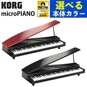 �R���O �d�q�s�A�m �}�C�N���s�A�mmicroPIANO-BK RD �u���b�N ���b�h �R���p�N�g ���S�� �~�j�s�A�m KORG�i���b�s���O�s�j�i.QL�j
