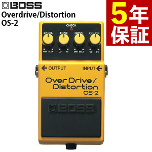 �{�X �G�t�F�N�^�[ OverDrive/Distortion OS-2 �M�^�[�G�t�F�N�^�[ �I�[�o�[�h���C�u �f�B�X�g�[�V���� BOSS�i���b�s���O�s�j�i.QL�j