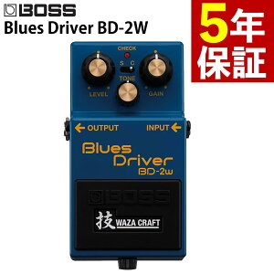 �{�X �G�t�F�N�^�[ BD-2W WAZA CRAFT Blues Driver BOSS�i���b�s���O�s�j�i.QL�j