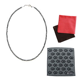 コラントッテ ネックレス LUCE α ブラック タオル＆クロス付き ABARH01 ColanTotte 磁気ネックレス ルーチェ アルファ 正規品 スポーツ 健康 首 肩 コリ 血行（.QL）