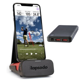 （モバイルバッテリーのオマケ付き 2点セット）ラプソード モバイルトレーサー MLM 弾道測定器（iPhone/iPadのみ対応）日本国内正規品 Rapsodo Mobile Launch Monitor モバイルロンチーモニター ゴルフ スイング練習（みつはぴ）