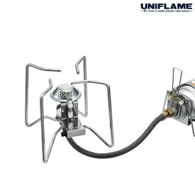 ユニフレーム セパレートバーナー US-S 軽量 シングルバーナー 分離型 UNIFLAME（No610077）（みつはぴ）