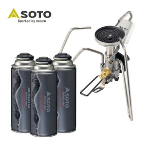 �y�J�Z�b�g�K�X3�{�t���z SOTO �\�g ���M�����[�^�[�X�g�[�u TriTrail ST-350 �V�x�m�o�[�i�[ �V���O���o�[�i�[ �� CB TOUGH 220 ×3�{�i���b�s���O�s�j�i.QL�j