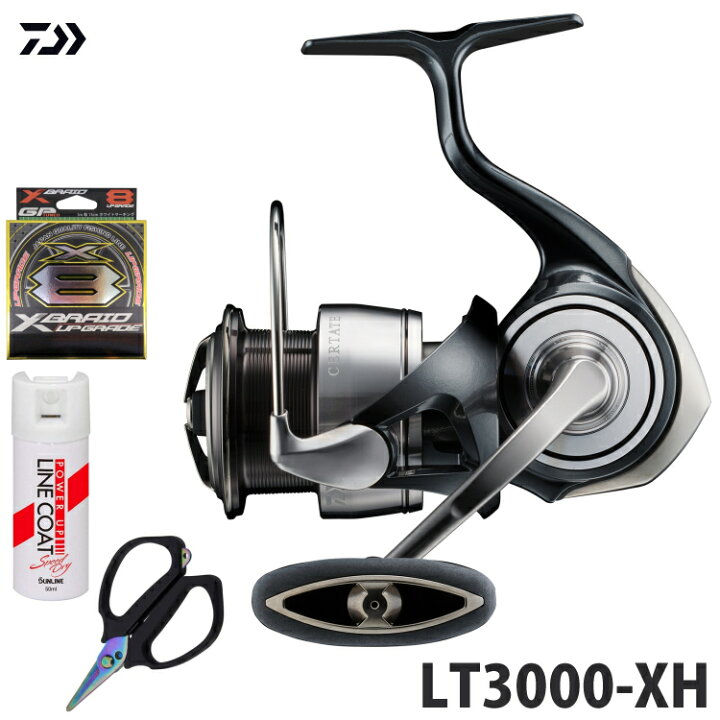 楽天市場】ダイワ 24 セルテート スピニングリール LT3000-XH ＆釣り糸  