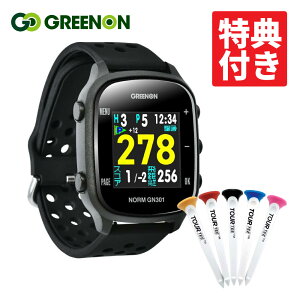 ycA[eB[tzO[I THE GOLF WATCH NORM GN301 Stir GPS ir Ehpi  ANZT[ Green On U StEHb` m GN-301i.QLj