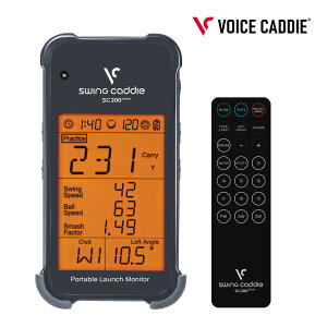 �{�C�X�L���f�B �X�C���O�L���f�B SC200+ �S���t �e������� ���[���`���j�^�[ Voice Caddie SWING CADDIE SC200�v���X�i.QL�j