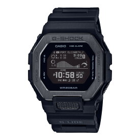 カシオ CASIO 腕時計 GBX-100NS-1JF Gショック G-SHOCK メンズ G-LIDE ブラック Bluetooth搭載 スマートフォンリンク タイドグラフ 樹脂バンド クオーツ デジタル メーカー保証1年（国内正規品）（みつはぴ）