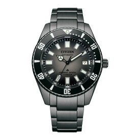 シチズン CITIZEN 腕時計 NB6025-59H プロマスター PROMASTER メンズ MARINE メカニカルダイバー200m フジツボダイバー ブラック 自動巻き(手巻付) チタンバンド アナログ ダイバーズ メーカー保証1年（国内正規品）（みつはぴ）