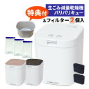 【交換用バスケット と 水切ネット 特典付！ 脱臭フィルター 本体付属2個】生ごみ処理機 パリパリキュー PPC-11 シマ…