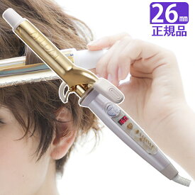 【正規販売店・1年保証】【 カールヘアアイロン 】 クレイツ エスペシャルカールII 26mm CICI-W26SRM カールアイロン ヘアアイロン 26 コテ CICIW26SRM クレイツイオン 巻き髪 スタイリング ヘアコテ 内巻き 外巻き ミックス巻き ショート ボブ 26ミリ（みつはぴ）