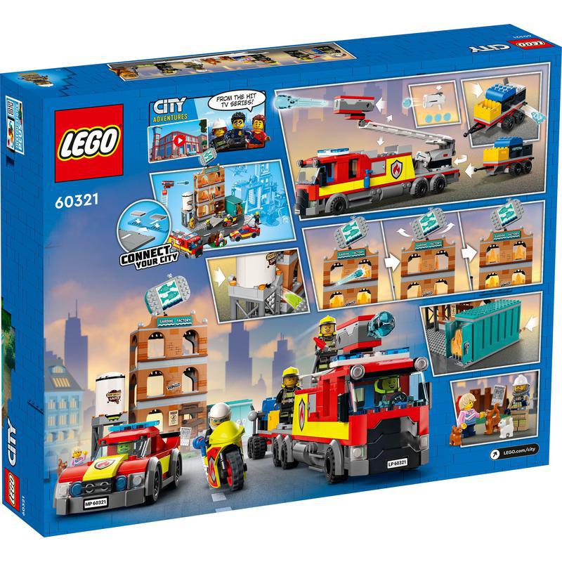 楽天市場】【レゴ(R)認定販売店】 レゴ シティ 消防訓練 60321 || LEGO