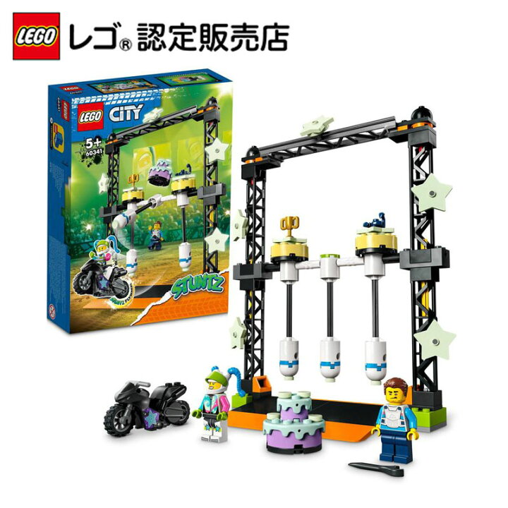 楽天市場 レゴ R 認定販売店 レゴ シティ ノックダウン スタントチャレンジ Lego おもちゃ 玩具 ブロック 男の子 女の子 動く 光る 室内 ごっこ遊び バイク のりもの プレゼント ギフト 誕生日 ベネリック レゴストア楽天市場店