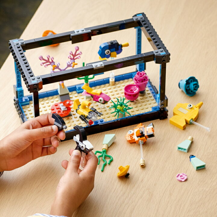 楽天市場 流通限定商品 レゴ Lego クリエイター アクアリウム おもちゃ 玩具 ブロック 男の子 女の子 おうち時間 インテリア ディスプレイ 3in1 動物 プレゼント ギフト 誕生日 クリスマス ベネリック レゴストア楽天市場店 楽天市場 流通限定商品 レゴ Lego クリエイター アクアリウム おもちゃ 玩具 ブロック 男の子 女の子 おうち時間 インテリア ディスプレイ 3in1 動物 プレゼント ギフト 誕生日 クリスマス ベネリック レゴストア楽天市場店