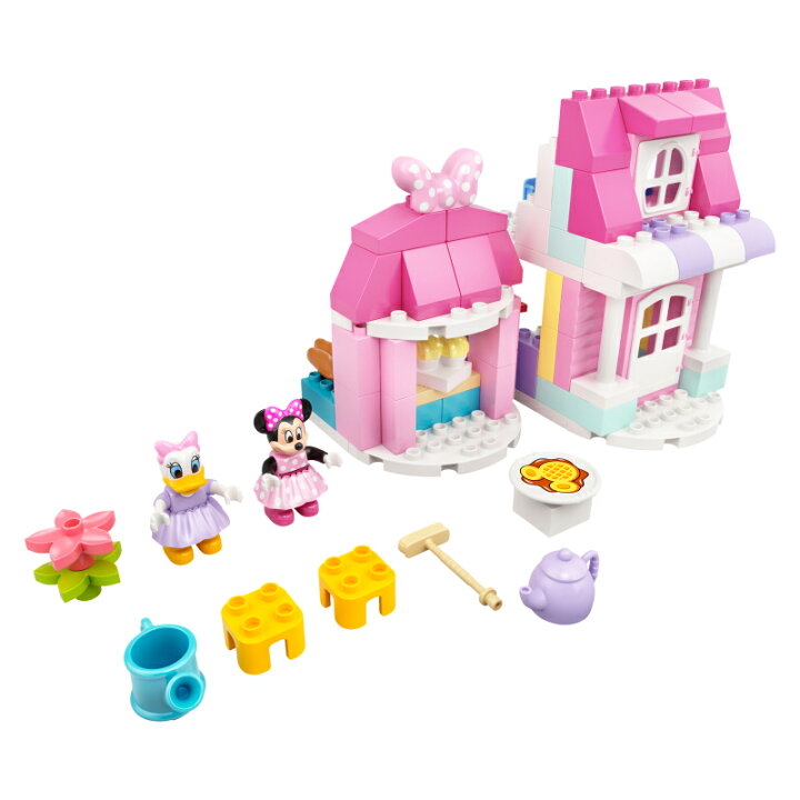 楽天市場 レゴ R 認定販売店 レゴ デュプロ ミニーのおうちとカフェ Lego おもちゃ 玩具 ブロック 男の子 女の子 知育 幼児 1歳 2歳 3歳 子育て ごっこ遊び 大きい プレゼント ギフト 誕生日 ベネリック レゴストア楽天市場店