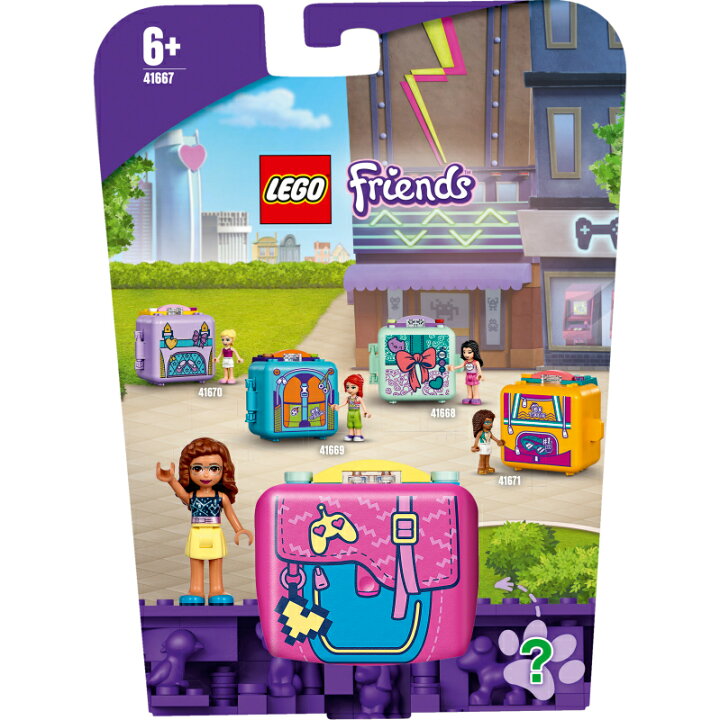 楽天市場 レゴ R 認定販売店 レゴ フレンズ キュービーズ オリビアのゲームキューブ Lego おもちゃ 玩具 ブロック 男の子 女の子 ごっこ遊び 人形 小学生 かわいい プレゼント ギフト 誕生日 ベネリック レゴストア楽天市場店