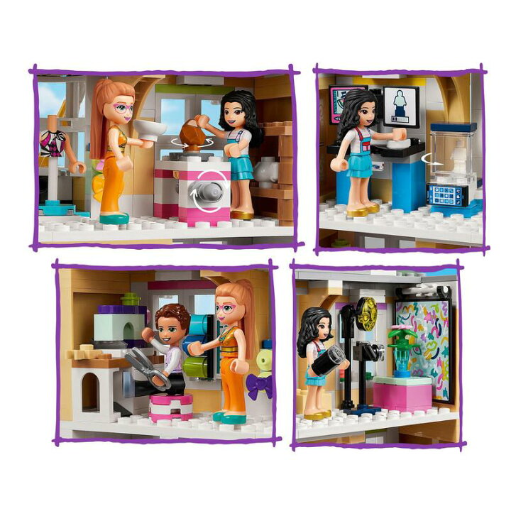 楽天市場 レゴ 認定販売店 レゴ フレンズ エマのアートスクール Lego おもちゃ 玩具 ブロック 男の子 女の子 ごっこ遊び 人形 小学生 かわいい プレゼント ギフト 誕生日 ベネリック レゴストア楽天市場店