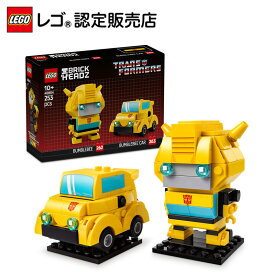 【レゴ 認定販売店】レゴ ブリックヘッズ トランスフォーマー Bumblebee ロボット＆ビークル 組み立てフィギュアセット 40804【流通限定商品】