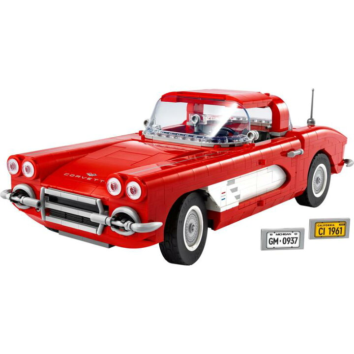 楽天市場】【流通 限定商品】 レゴ アイコン コルベット 10321 【自分 