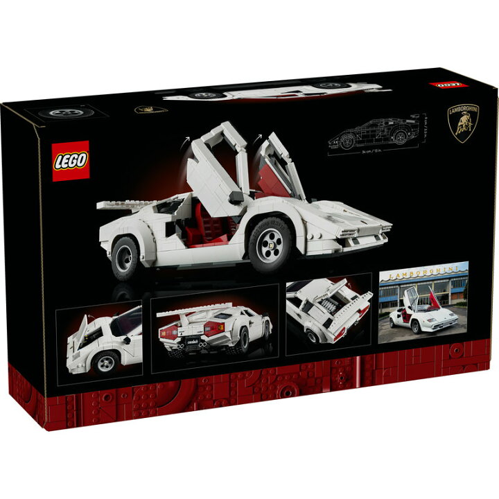 楽天市場】【流通限定商品】 レゴ アイコン Lamborghini Countach 5000 