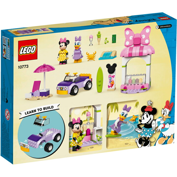 楽天市場 レゴ R 認定販売店 レゴ ミッキー フレンズ ミニーのアイスクリームパーラー Lego おもちゃ 玩具 ブロック 男の子 女の子 知育 幼児 子育て ごっこ遊び ディズニー のりもの プレゼント ギフト 誕生日 ベネリック レゴストア楽天市場店