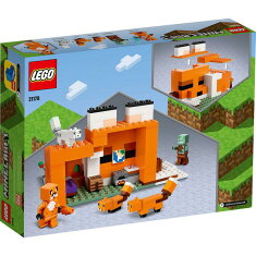 楽天市場 レゴ R 認定販売店 レゴ Lego マインクラフト キツネ小屋 おもちゃ 玩具 ブロック 男の子 女の子 おうち時間 ゲーム フィギュア マイクラ プレゼント ギフト 誕生日 グッズブランドデー ベネリック レゴストア楽天市場店