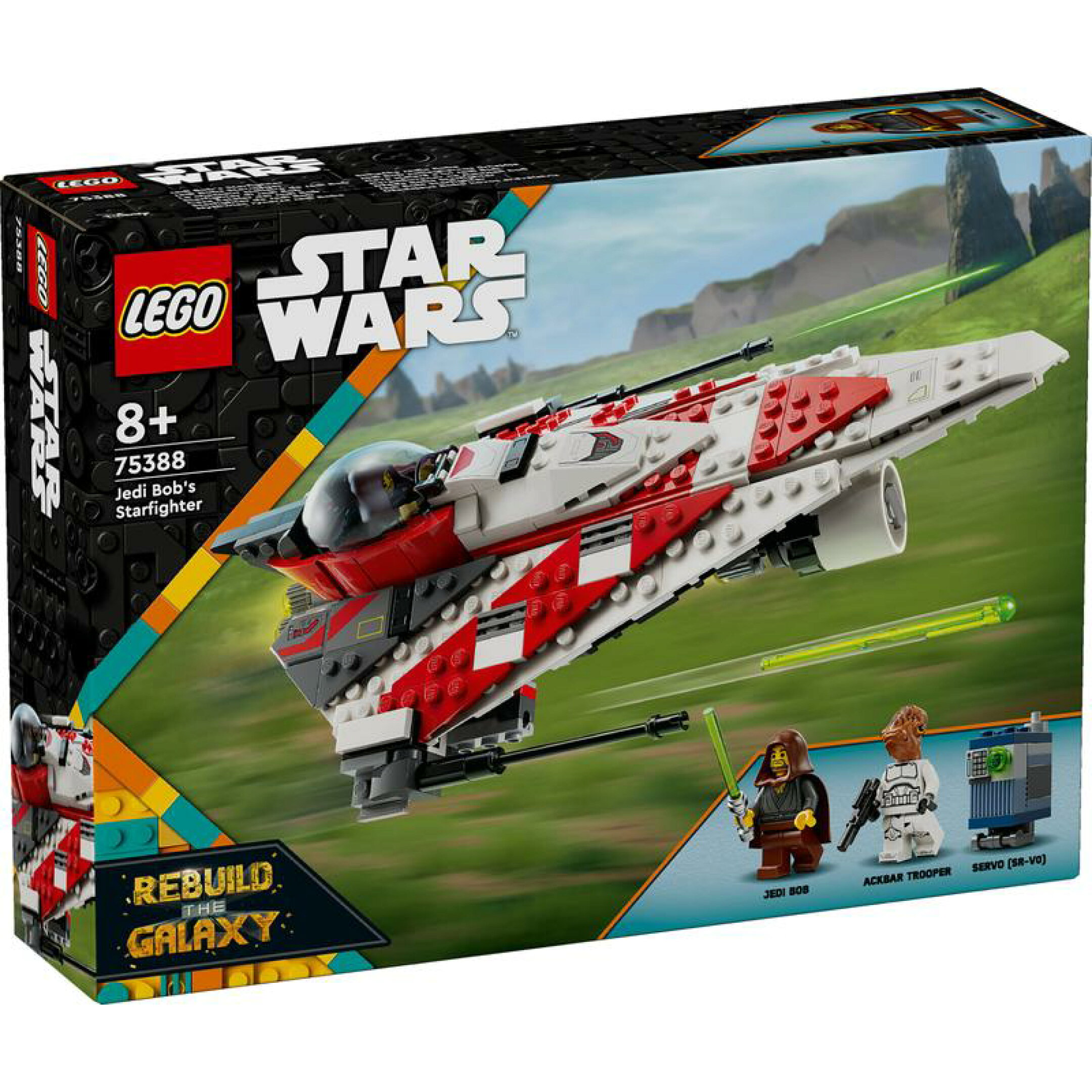 【レゴ 認定販売店】 レゴ スター・ウォーズ ジェダイ・ボブのスターファイター 75388