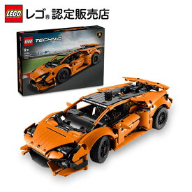 【レゴ(R)認定販売店】 レゴ テクニック Lamborghini Huracan Tecnica＜オレンジ＞ 42196 ||【2024.04.01.0:00発売開始】【実車がモデル】【9才以上のお子さまへ】