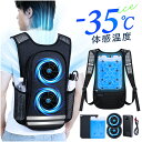 48Hセール！7,990円～【体感温度-35℃！】 空調ベスト フルセット 冷却ベスト 空調ウェア 20000mAh大容量バッテリー …