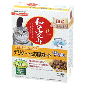 ペットライン(日清) JPスタイル 和の究み 猫用セレクトヘルスケア デリケートなお腹ガード 200g