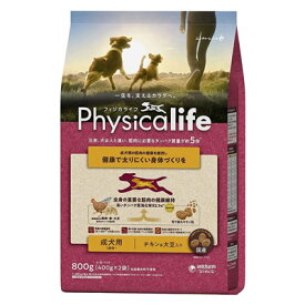 フィジカライフ (Physicalife) 成犬用 チキン＆大豆入り 800g ユニチャーム ユニ・チャーム 総合栄養食